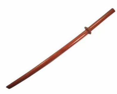 Playwell Arts Martiaux Deluxe Enfants Bois Bokken Rouge - Chêne