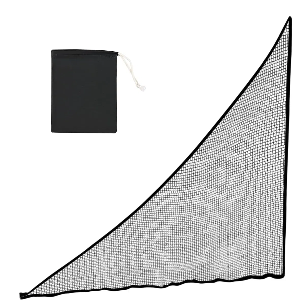 Filet D'entraînement De Golf 7x7ft Filet Golf Latéral PolyesterSac Sable Stabilité Attache Sécurité Baseball Hockey Solution Balle Perdue Pratique Intérieur Extérieur