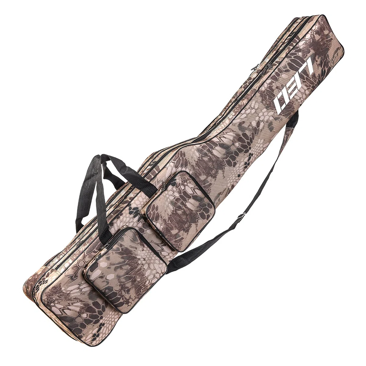 Sac de pêche Caisse de pêche Portable Sac Canne à pêche Outils de pêche Résistant à la déchirure Durable Rod Reel Bag Fishing Pole Carry Organizer