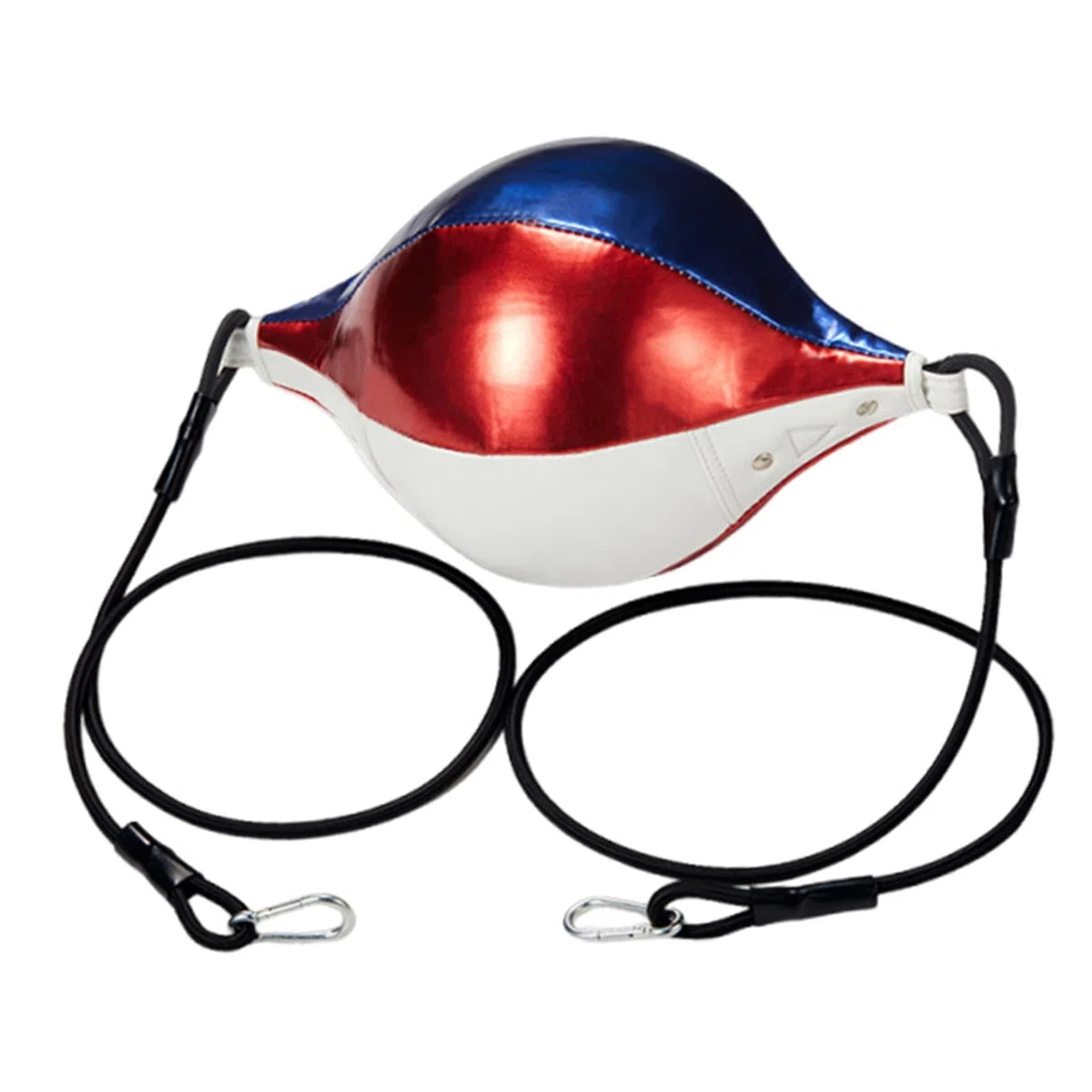 LOVIVER Sac de Frappe de Double extrémité en PU pour la Coordination Main-œil et l'entraînement à la Boxe
