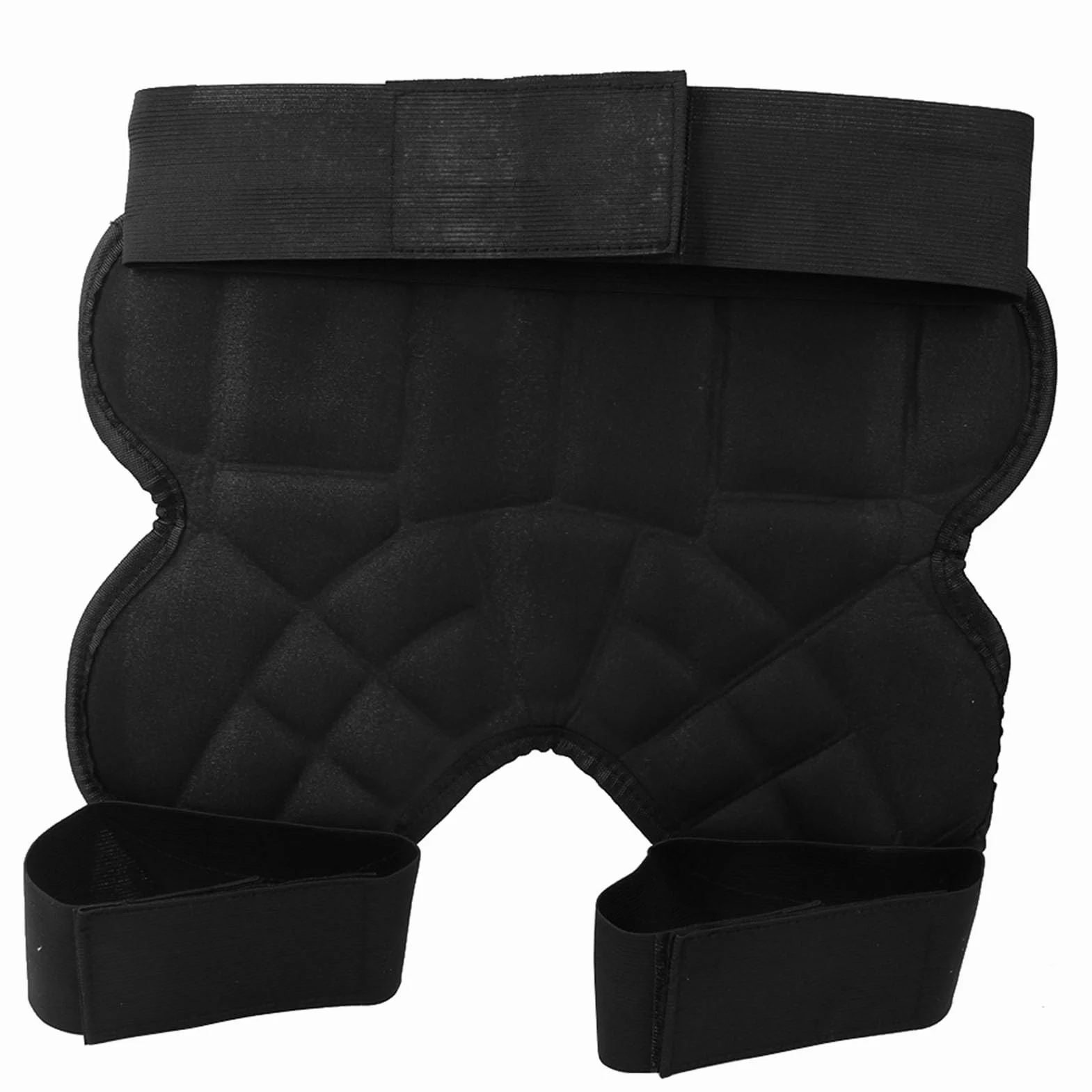 Keenso Protecteur de Hanche pour Enfants, Coussin de Crosse de Patinage à roulettes pour Enfants Protecteur de Hanche de Patinage Anti-Chute Protecteur de Hanche Garde de Sport Noir