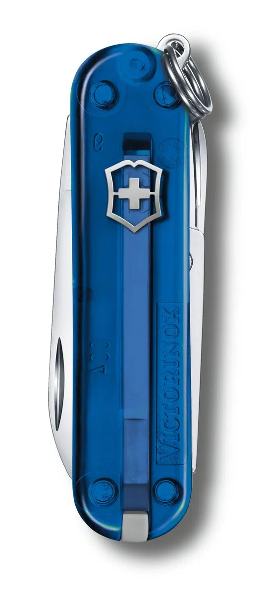 Victorinox, Classic SD, Couteau de Poche Suisse, Multifonction, Léger, 7 Fonctions, Petite lame, Lime à ongles, Tournevis 2,5 mm