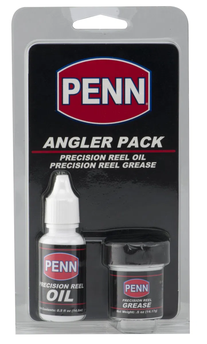 Penn Pack Oil Grease Black-White Huile Lubrifiant pour Entretien Moulinet de Pêche