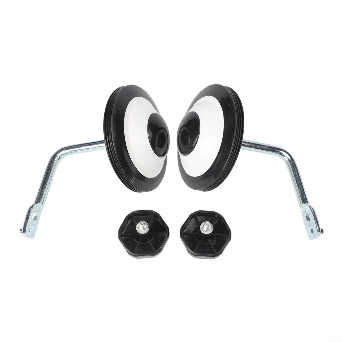 Paire de stabilisateurs de vélo 30,5 cm, 35,6 cm, 40,6 cm, roues d'entraînement avec vis, roues latérales pour enfants (pour vélo de 40,6 cm)