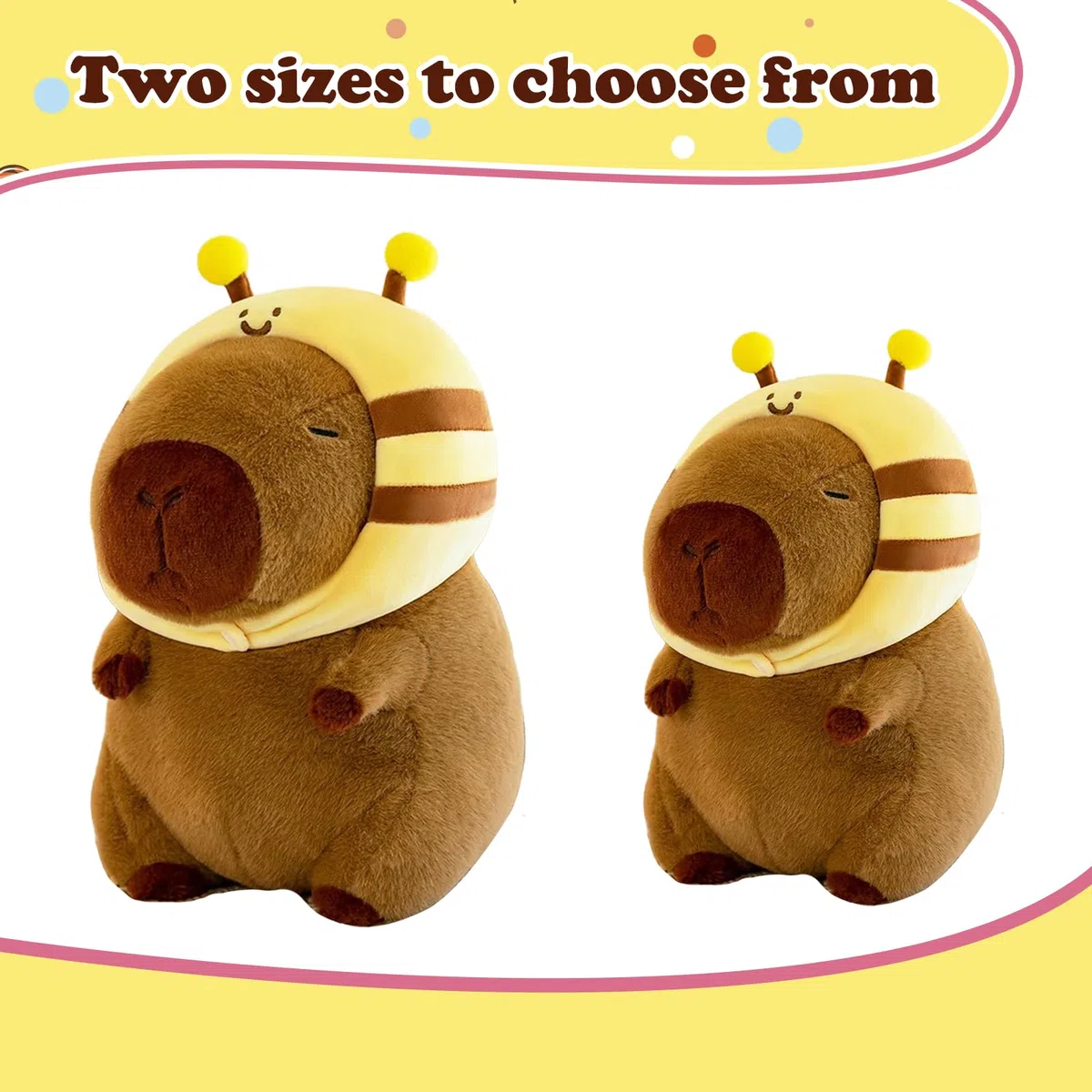 Capybara Couvre-tête de golf – Animaux mignons adorables – Accessoire de golf amusant – Convient aux clubs de golf Hybird/Fairway Clubs de golfeur pour hommes, enfants, garçons et filles