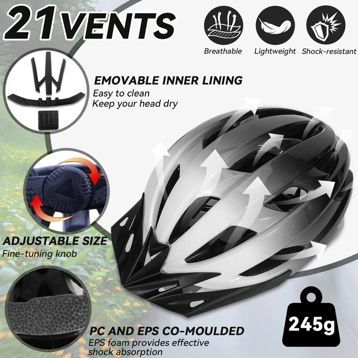 Casques de Protection pour Vélo, Casque de Vélo avec Visière, Réglables Casques de Protection pour Enfants, Casque Velo pour Enfants pour Vélo, Trottinette, Roller et Cyclisme