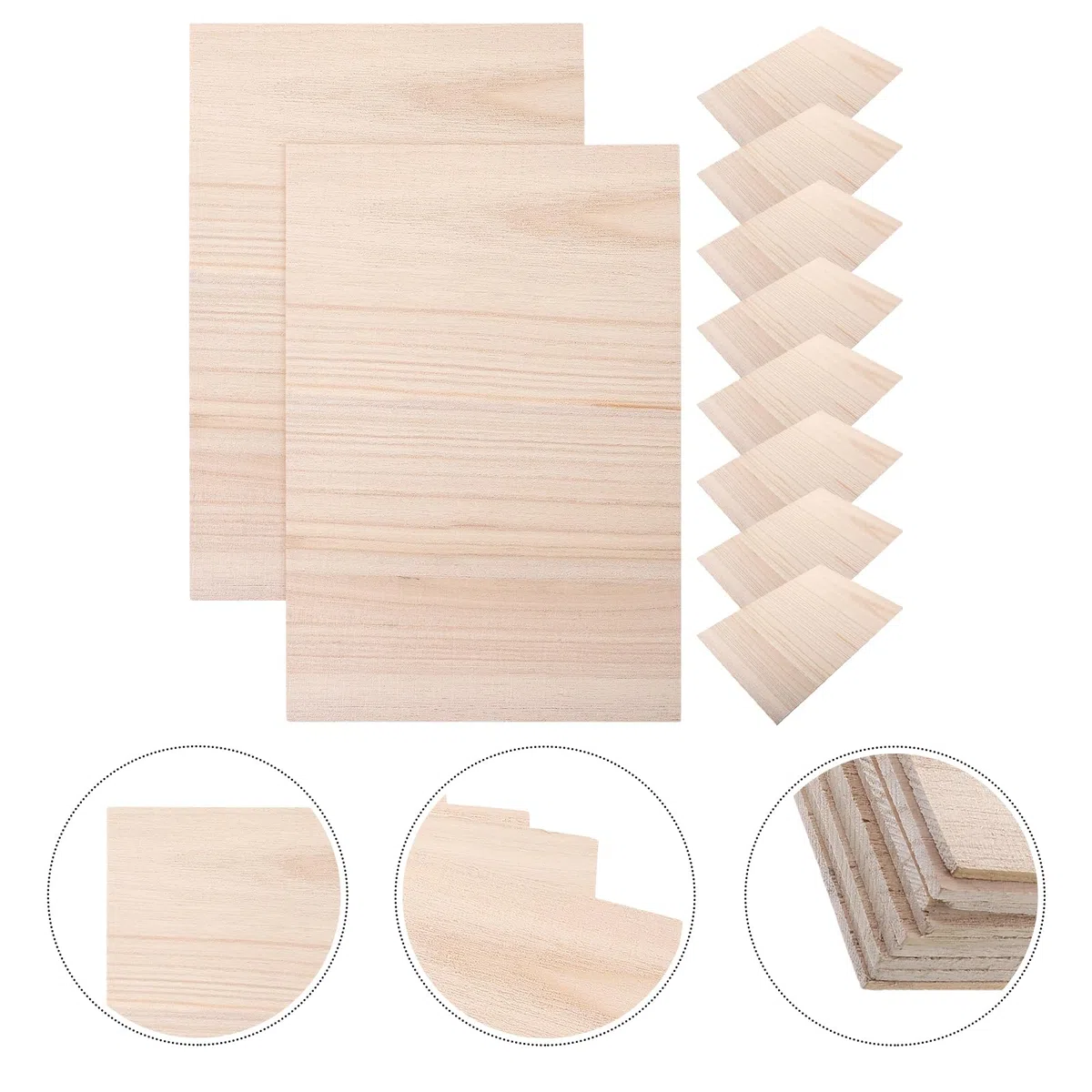 SUPVOX Lot de 10 Planches de Taekwondo Karaté Breaking Boards Mm Formation Makiwara Punching Board Creative Performing Taekwondo Arts Planche incassable Planche Aldult Target Board Bois