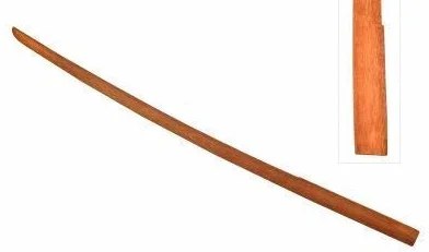Playwell Arts Martiaux Deluxe Enfants Bois Bokken Rouge - Chêne