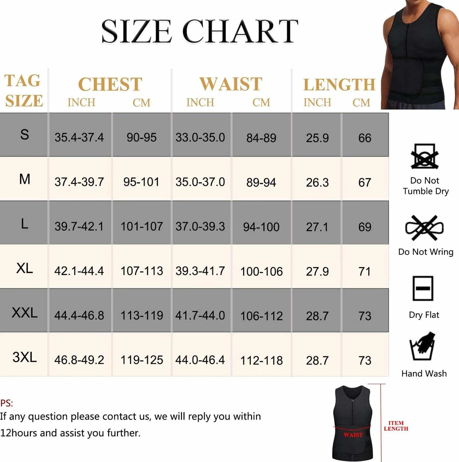 Gilet de Sudation Homme Sauna Néoprène pour Minceur Ceinture de Sudation Fitenes Sports Débardeur