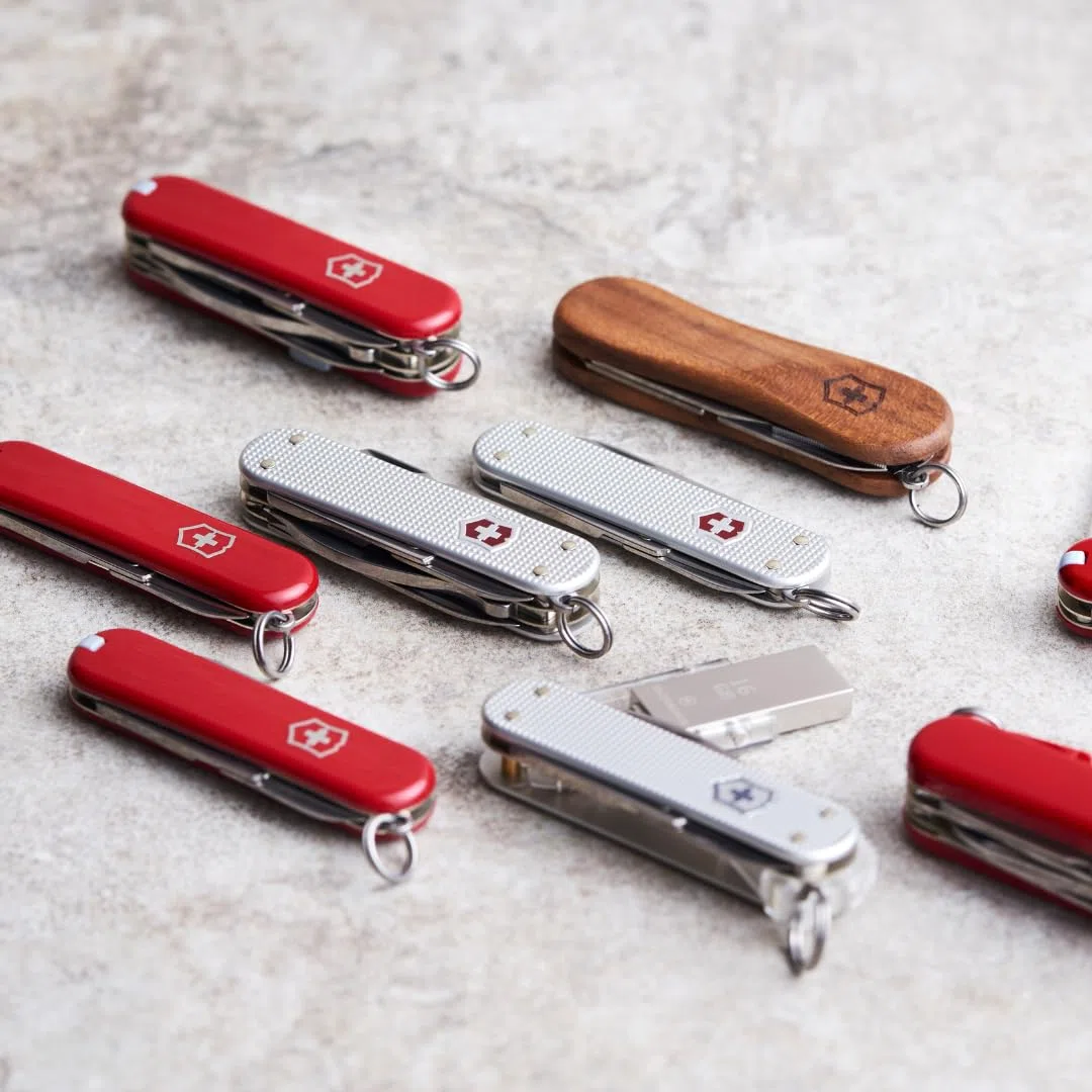 Victorinox Outil de Poche Alox Argent côtelé, 0.8000.26