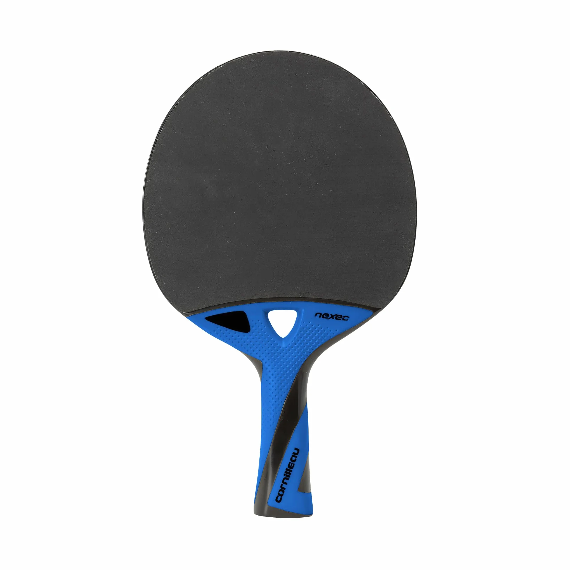 CORNILLEAU - Raquette de ping-Pong d'extérieur - restitution optimale des Effets - Nexeo X90 Carbon - Noir et Bleu
