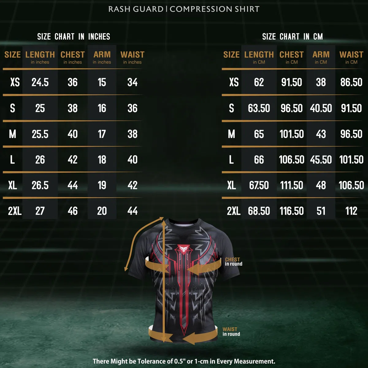 Mytra Fusion MMA Rash Guard Couche de Base Compression BJJ Rashguard Hommes Rash Guard à séchage Rapide pour MMA, Gym, Entraînement et Course à Pied