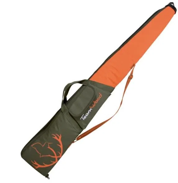 Fourreau fusil et carabine polyester orange kaki 120-130cm