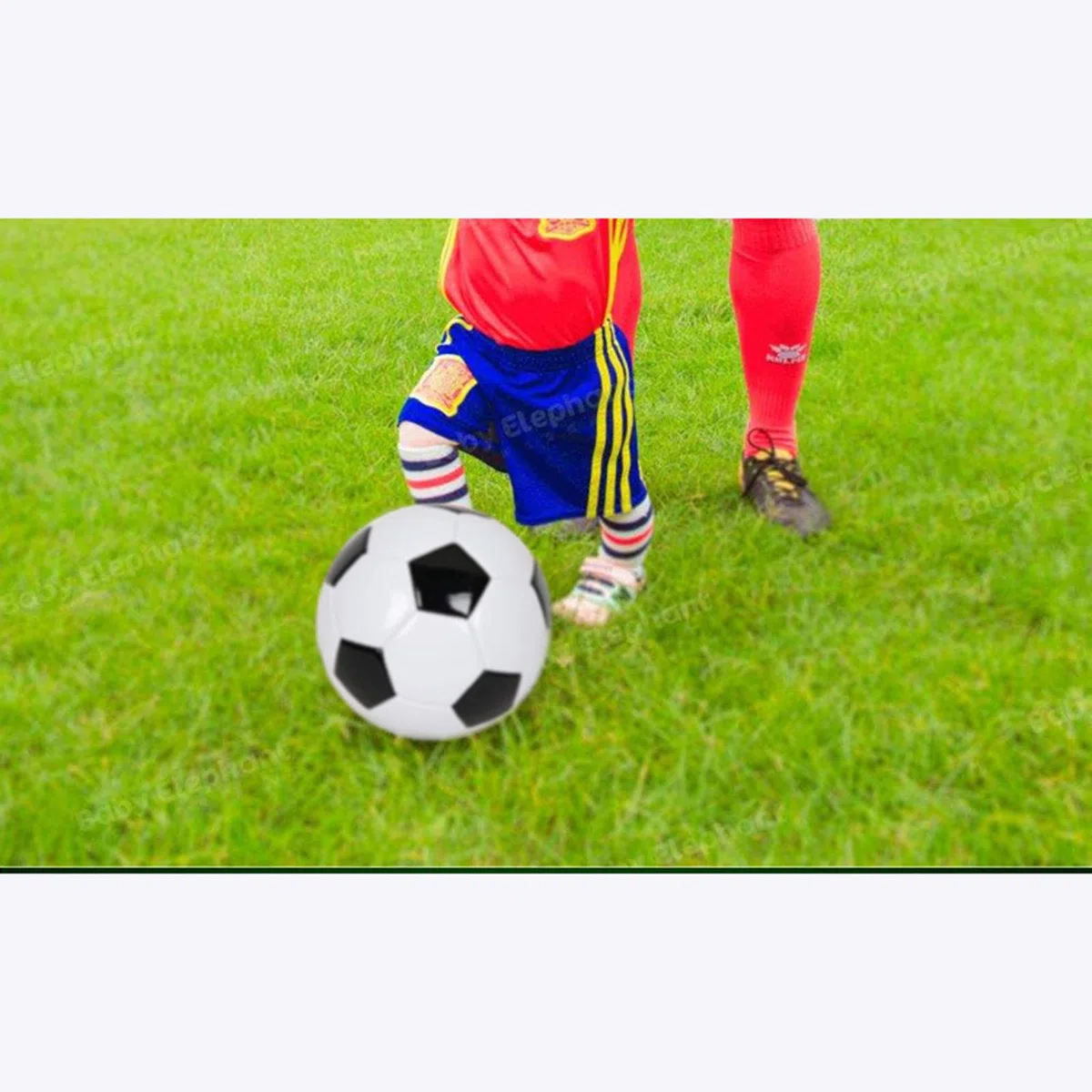 Ballons Match Football- Classique 32 Panneau Noir Blanc Panneau Hexagonal Traditionnel Ballon de Football Football Taille 5