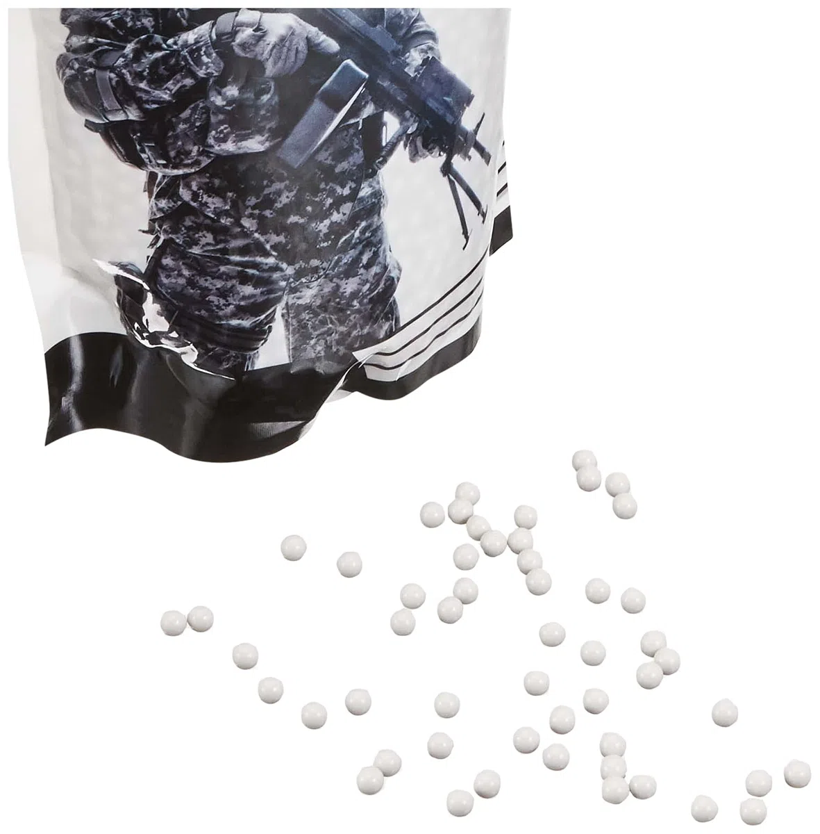 Swiss Arms Billes Blanche 0,25 gr Sac de 1 Kg