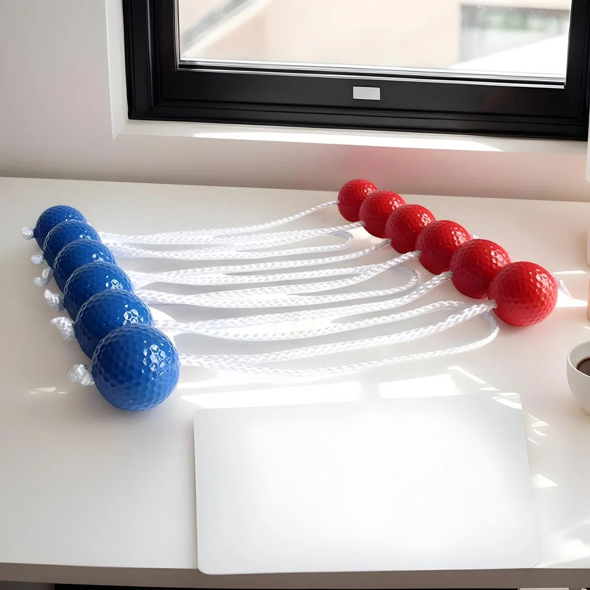 Ladder Toss Balls, Set De 6 Balles D'échelle, Échelle De Balle De Golf Interactif pour L'intérieur Et L'extérieur