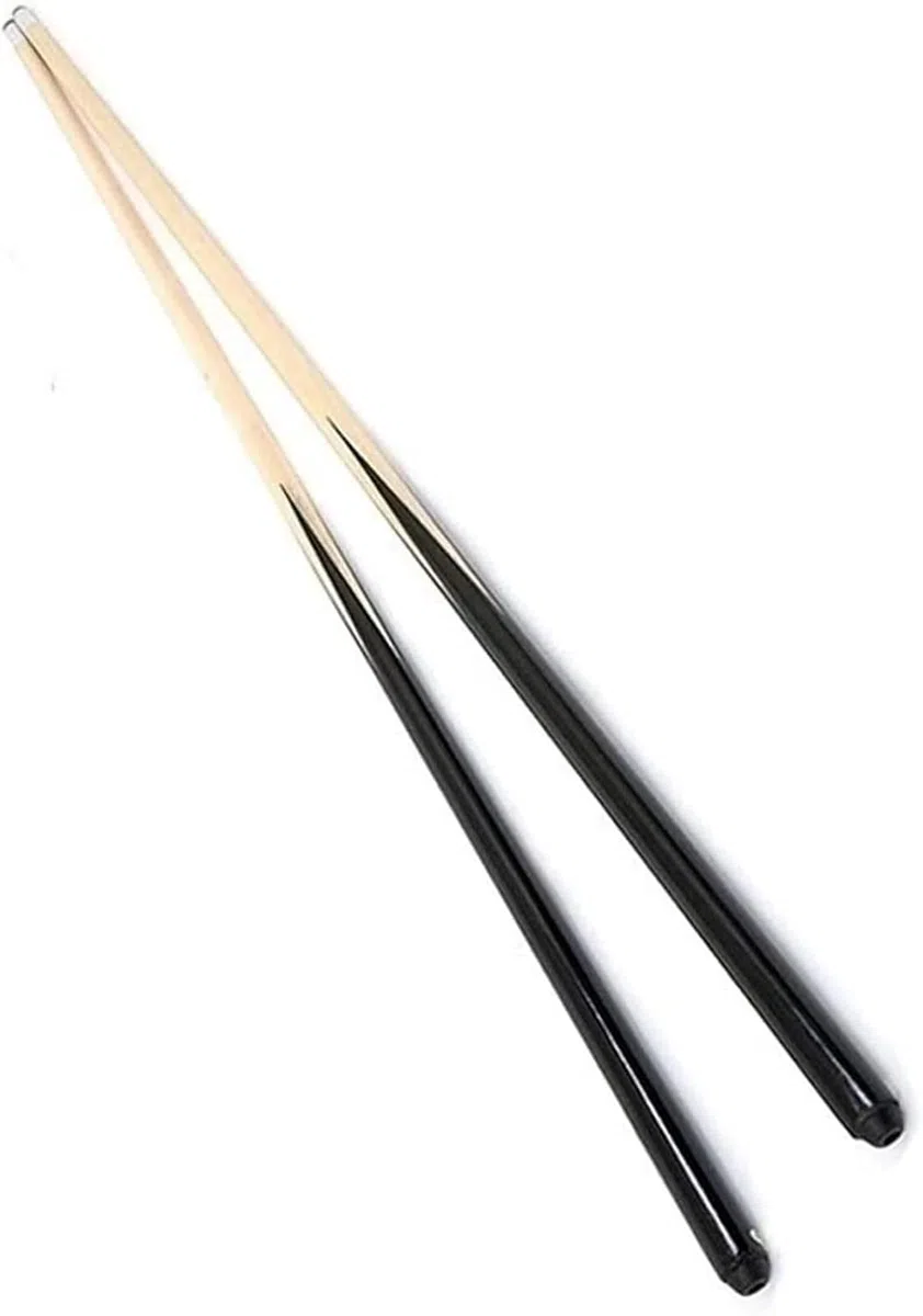 Lot de 2 queues de Billard Courtes de 90 cm, idéales pour Les espaces restreints et Les Adolescents, 2 pièces de 90 cm