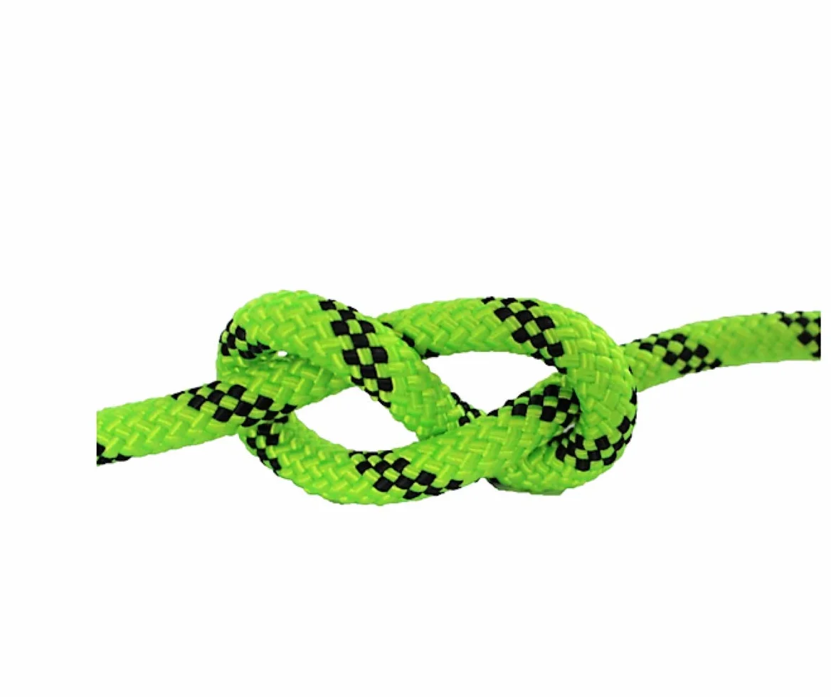 Cordamarket 10 mm Corde drisse Mixte, Vert Fluo, 25mts