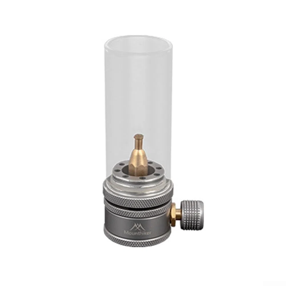 Mini Lampe à gaz de Camping, Lanterne de Tente, Lampe en Alliage d'aluminium, luminosité réglable, pour extérieur, randonnée, Pique-Nique, Aventure, Portable, légère, à Visser, Compatible