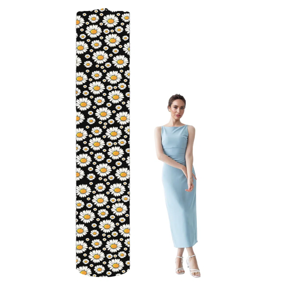 sac de rangement pour tapis géant Marguerite Polyester 92 x 20(5) cm sacs anti-poussière pour tapis sac de rangement pour tapis roulant