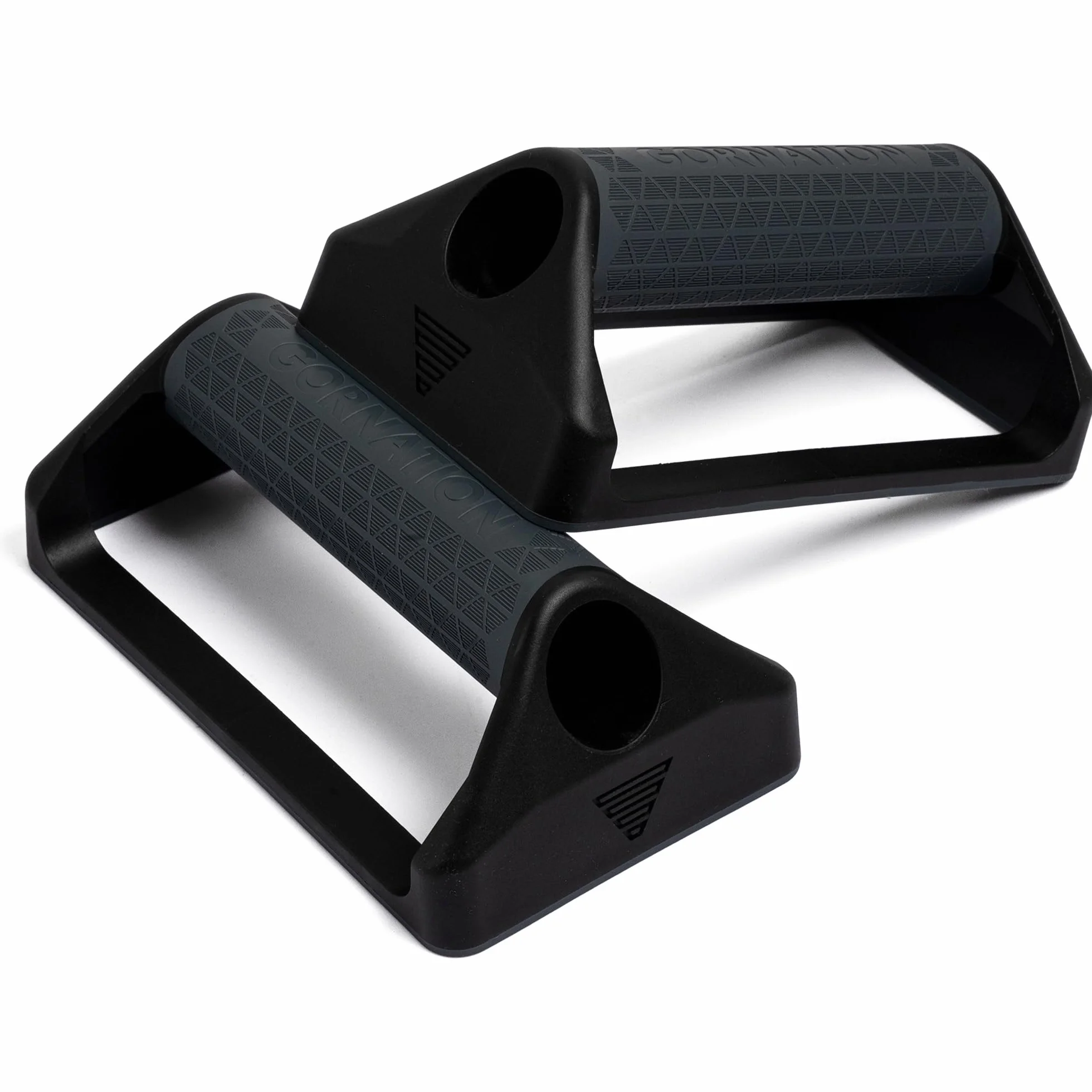 GORNATION Poignées de Pompes Antidérapantes, Push Up Bars pour Fitness & Calisthenics, Supports de Pompes Légers et Transportables, Grip Optimal pour Musculation & Street Workout