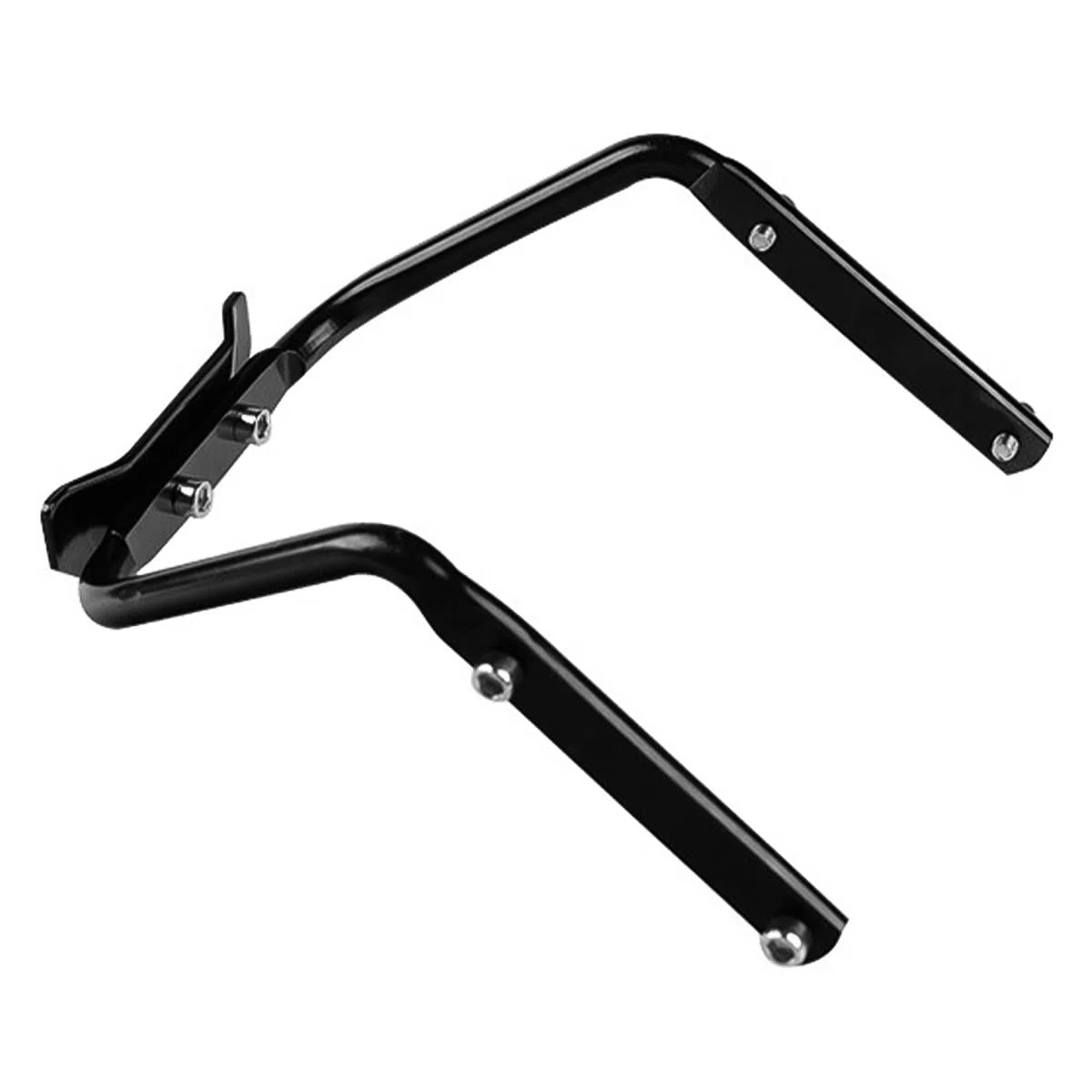 Namvo Support de sacoche de vélo, stabilisateur, tige de selle avec porte-bouteille double face, support de selle de vélo arrière pour sac de selle anti-shake