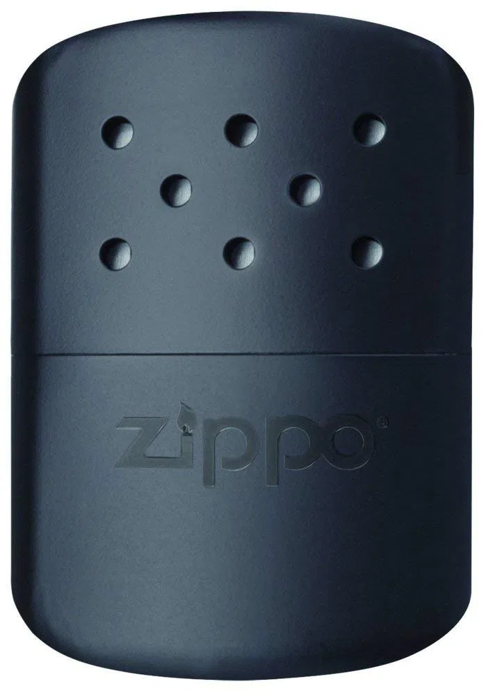 Zippo Chauffe Main - Chaufferette - 12 Heures De Chaleur - Rechargeable avec De L’Essence À Briquet - Réutilisable - Chrome Poli Brillant