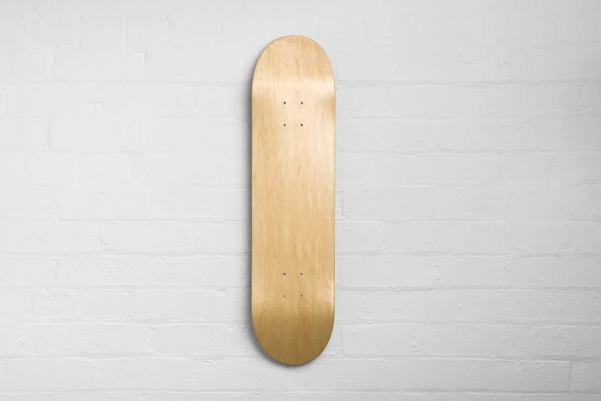 Lot de 2 systèmes de fixation murale pour skateboard