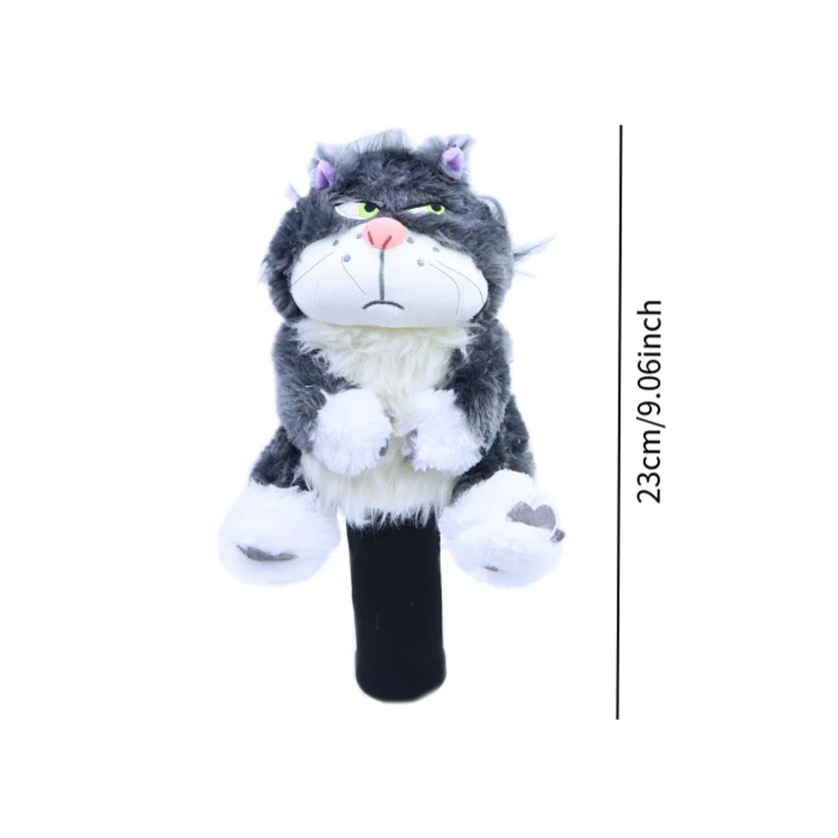 Couvre-Tête pour Club de Golf, Protection en Peluche Amusante, Couverture de Club de Golf, Animal en Peluche