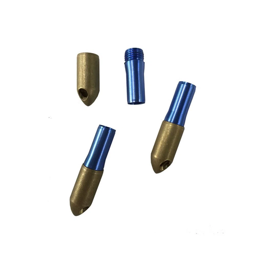 SHARROW 6pcs Pointe de Flèche Sifflet Whistle Broadheads 125Grains pour Tir à l'arc Chasse Flèches de Carbone