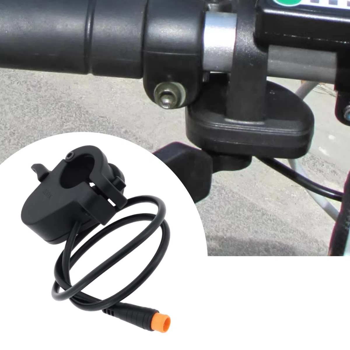 Accélérateur d'accélérateur 300X pour vélo électrique avec prise étanche pour vélo électrique 24 V 36 V 48 V 60 V 72 V