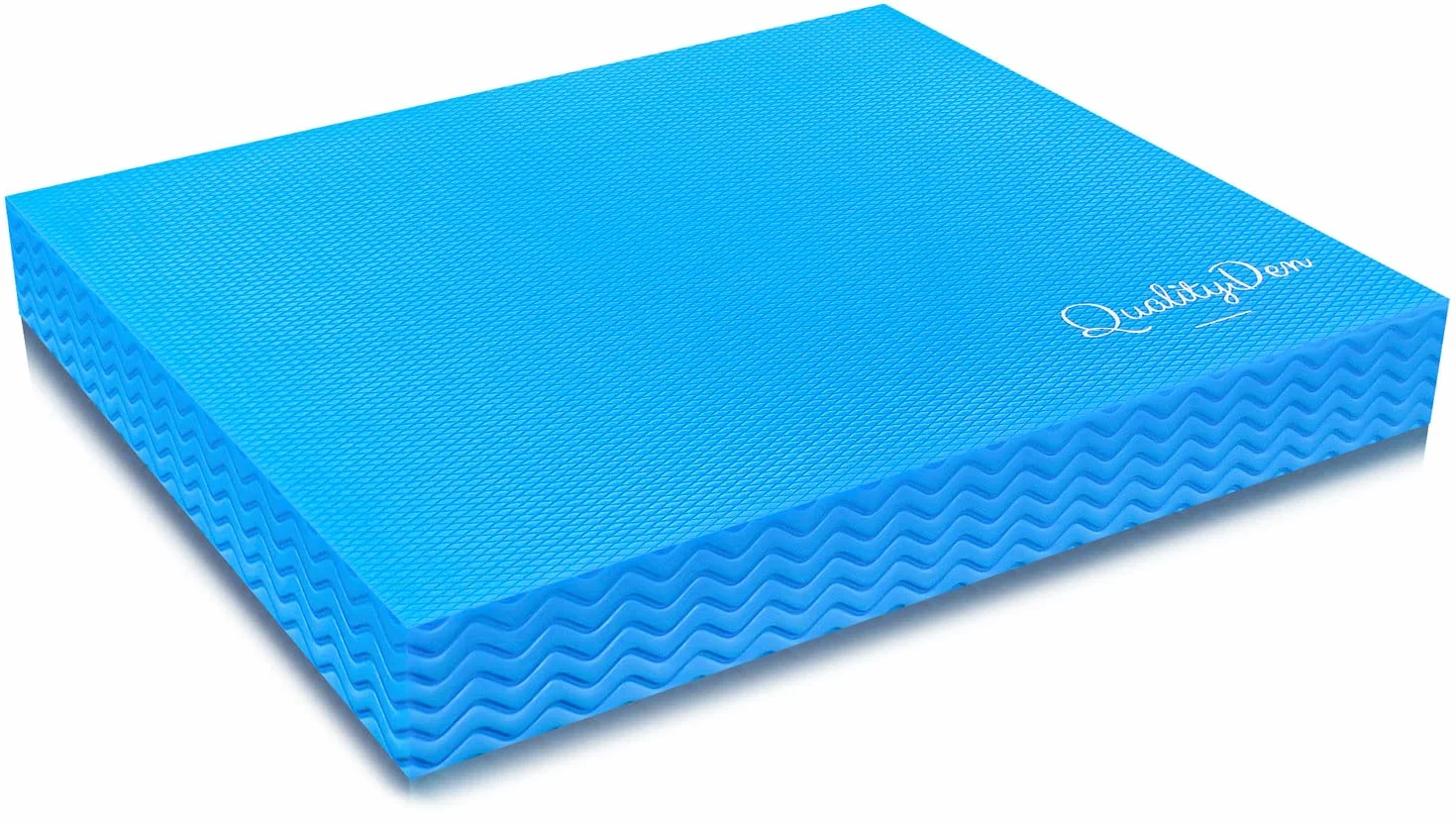 Quality Den Coussin d'équilibre, en mousse souple antidérapante, coussin d'équilibre pour la stabilité et la coordination, manuel d'exercices électroniques