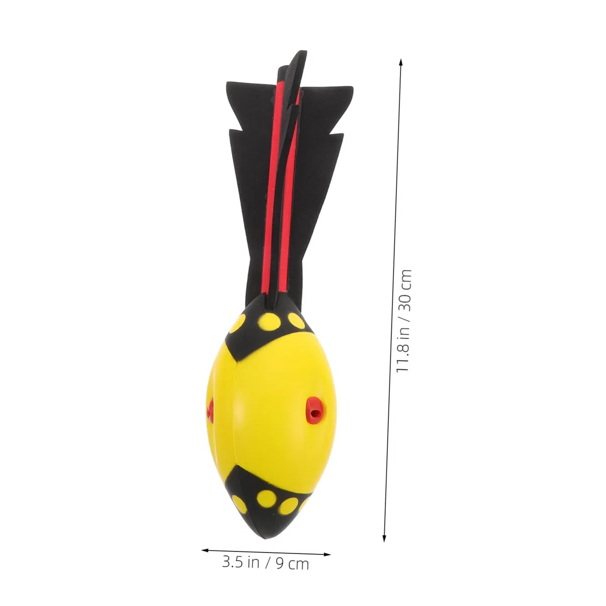 Ballon de Football pour Garçon et Filles en Mousse PU Eva avec Sifflet Intégré, Outil D'entraînement Lancer pour Jeux Extérieur Jardins et Terrains de Sport