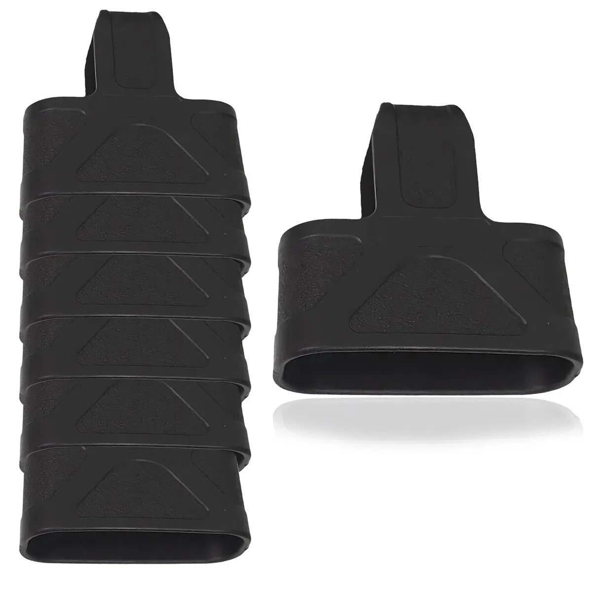 Lot de 7 Manchons de Chargeur CS-Style M4, Protections en Caoutchouc Antichoc à Retrait Rapide – Protection Contre Les Chutes de Chargeurs 5,56mm, 7,62mm, 9 Mm