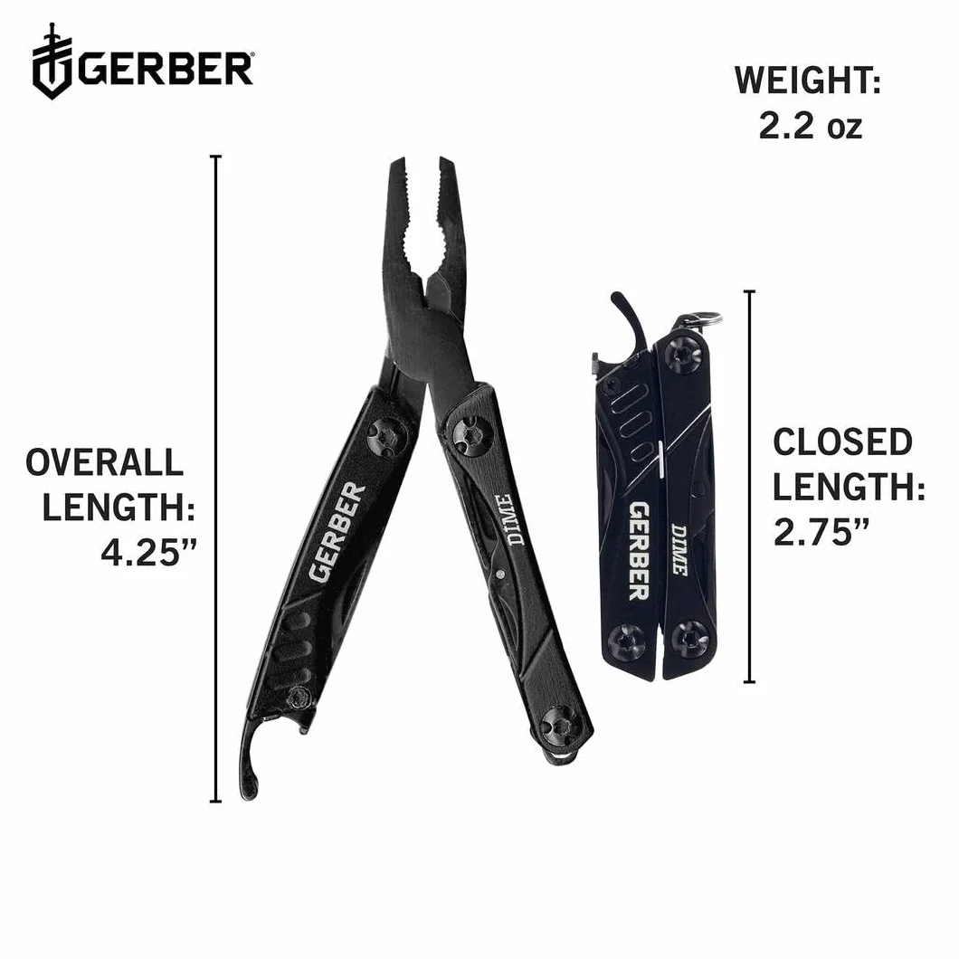 Gerber Dime Micro Tool noir Pince Multifonctions