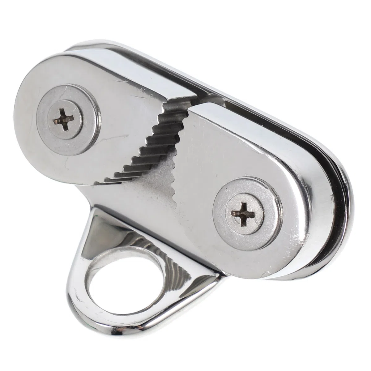 BESPORTBLE Taquet Coinceur à Came en Acier Inoxydable 316, Taquet Bloqueur pour Corde, Résistance la Corrosion, pour Bateau, Kayak, Voile – Accessoire Polyvalent de Quincaillerie Marine,