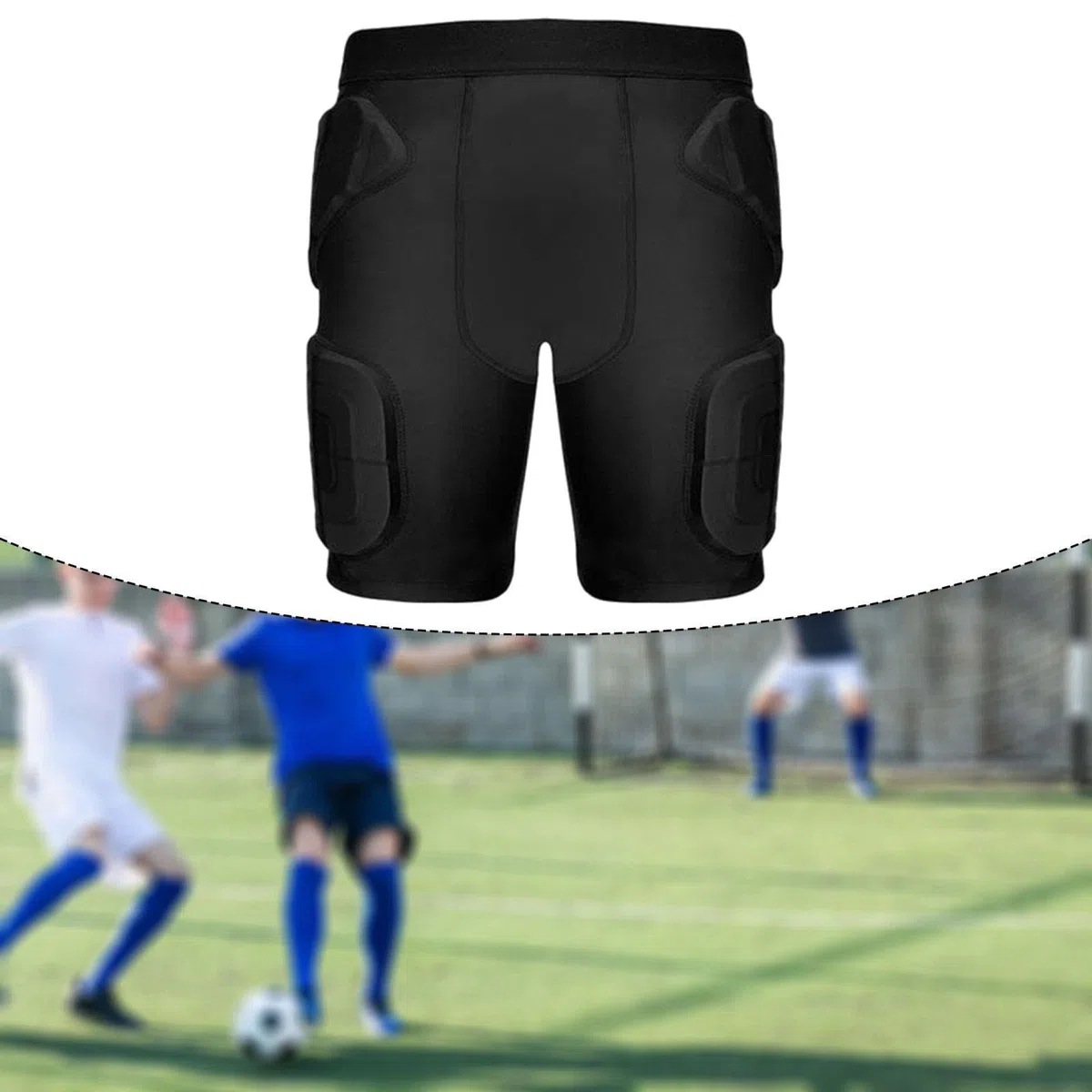Pantalon de Protection, Ceinture de Football Rembourrée, Confortable, équipement Professionnel, Protection des Hanches pour Le Football et Le Basket-b
