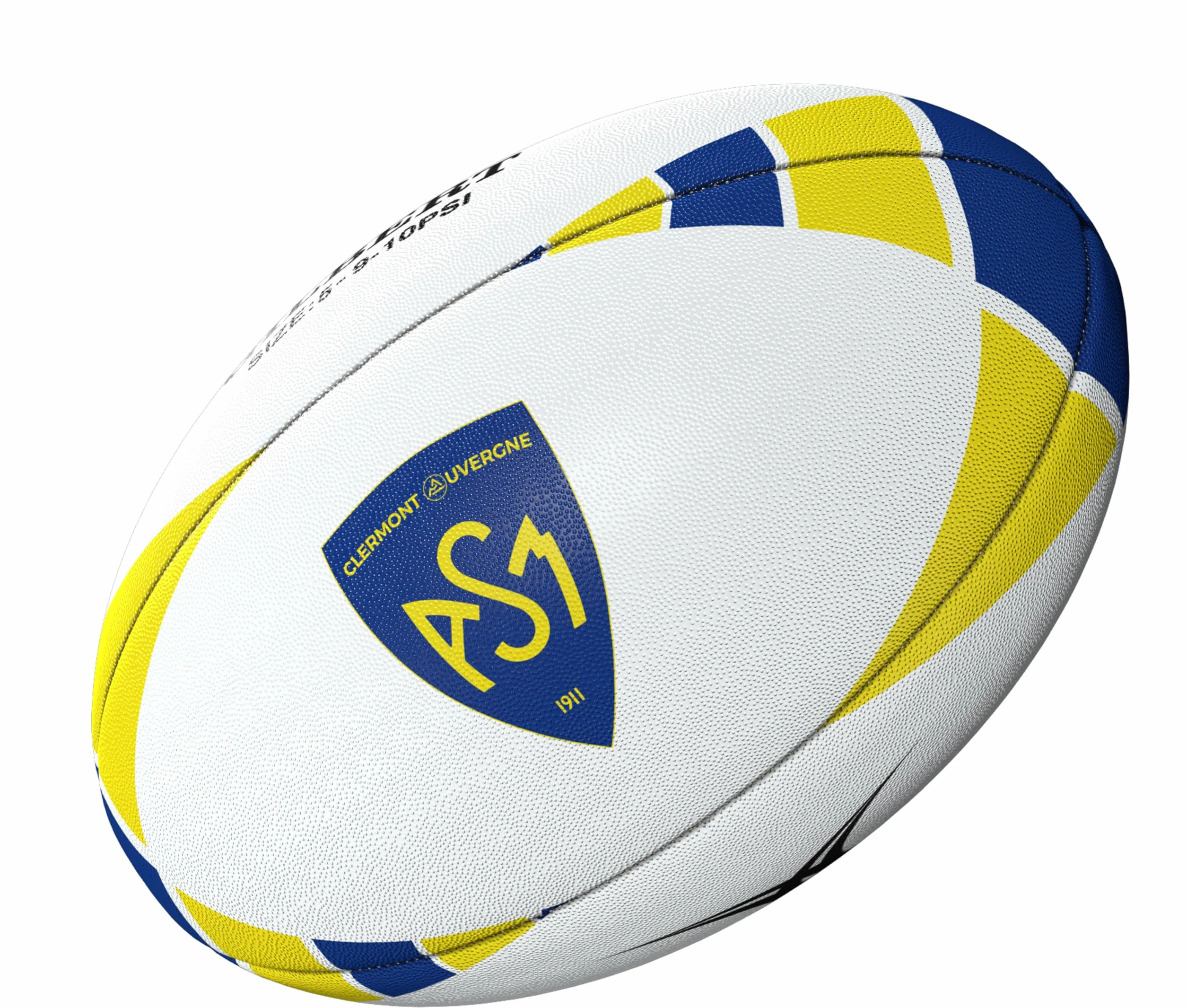 Gilbert Ballon de Rugby Clermont - Collection Officielle ASM Clermont Auvergne
