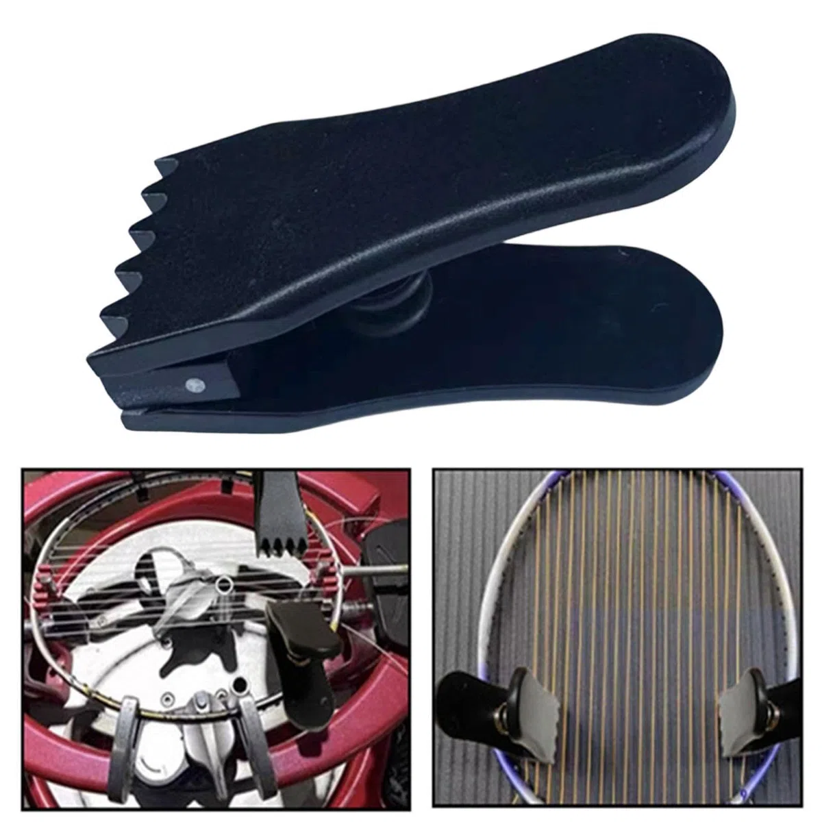 Pince de Cordage pour Badminton, Accessoire pour Machine à Corder Manuelle à Ressort, Pince Volante