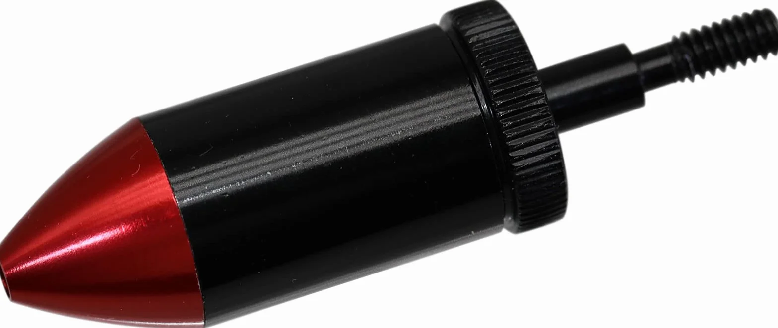 16MM arbalète tir à l'arc flèche Outil de visée à alésage Rouge se visse sur des flèches avec 2 Jeux de Piles