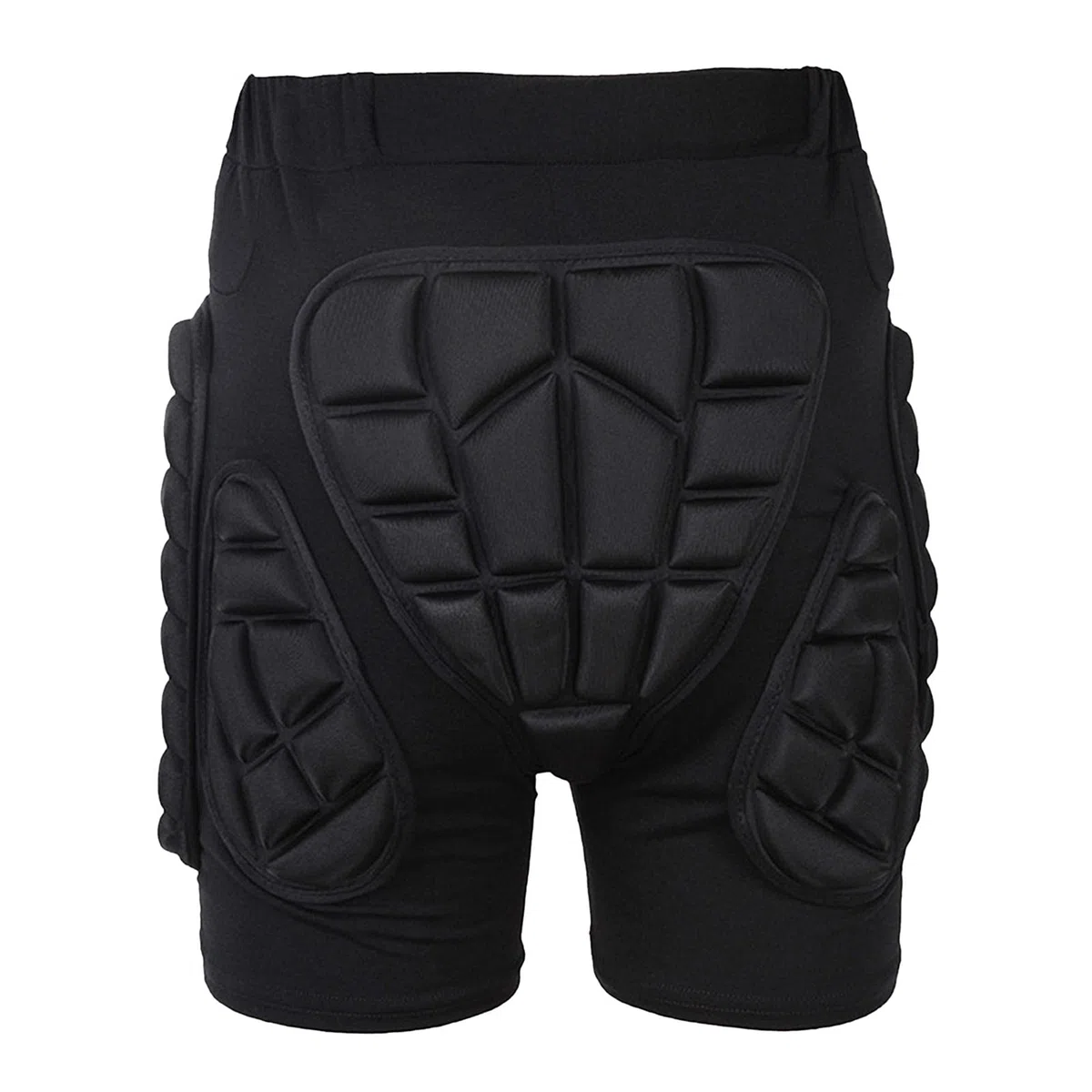 Short de protection rembourré 3D – Pantalon de protection pour coccyx, coussinets de protection respirants pour les hanches, short léger et confortable | Rembourrage durable résistant aux chocs, conce