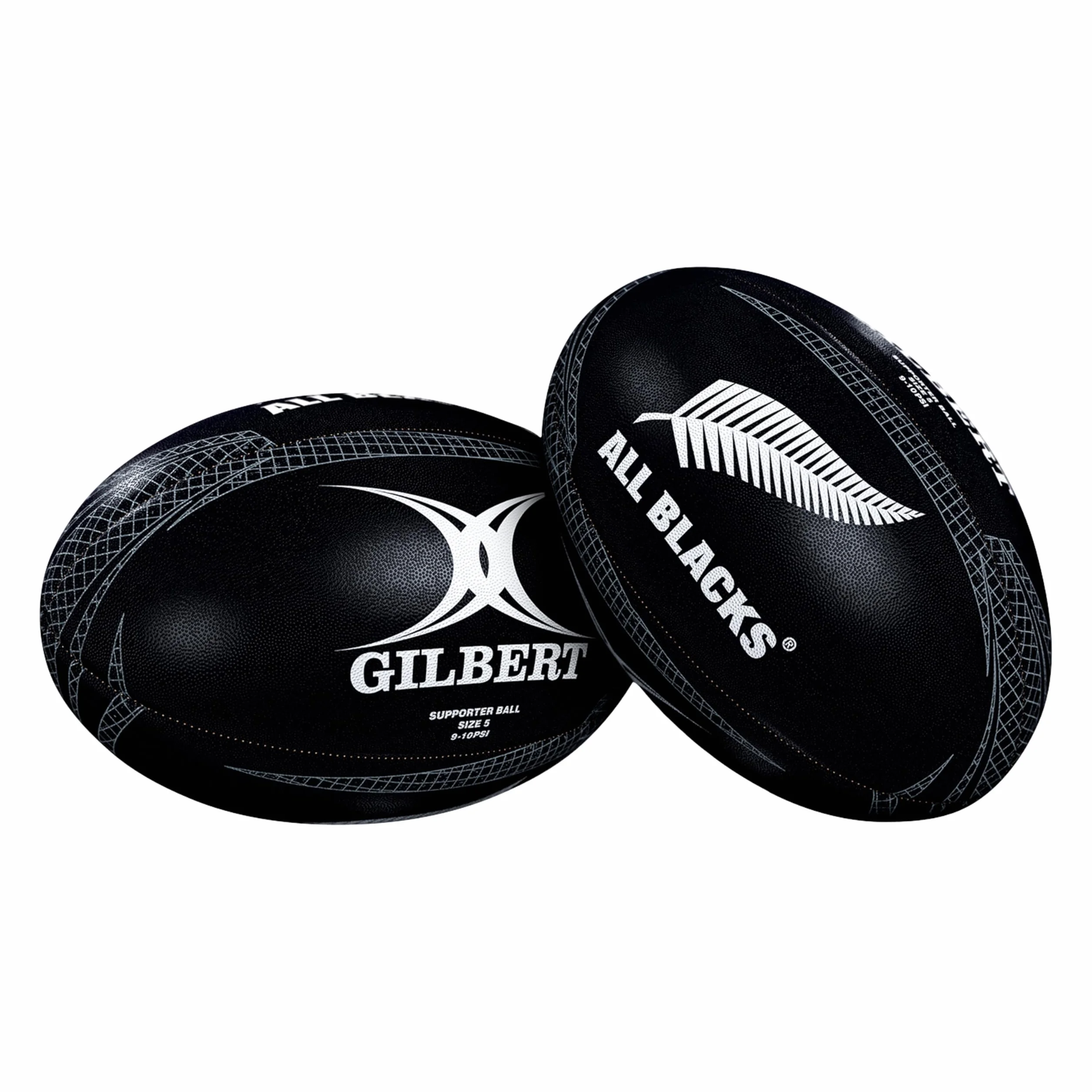 Gilbert All Blacks Ballon de Rugby Supporter