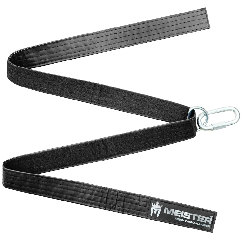 Meister Crochet de Sac Robuste avec Sangle de Serrage, Support pour Sac de Frappe, Boxe et MMA