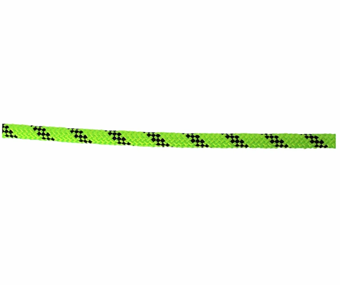 Cordamarket 10 mm Corde drisse Mixte, Vert Fluo, 25mts