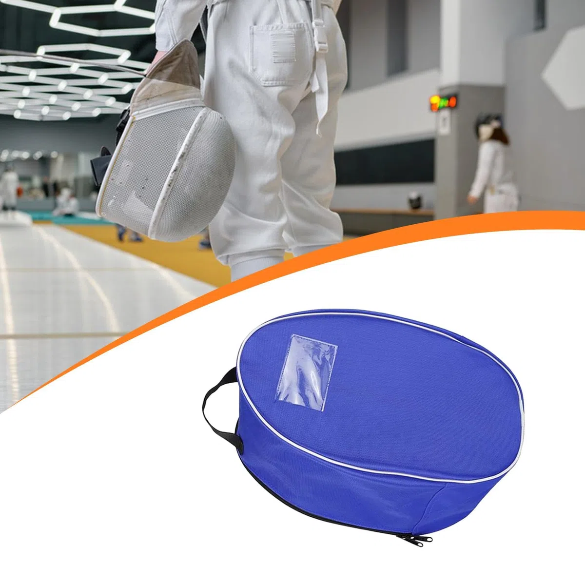 Sac de Protection pour Masque D'escrime, pour Masque D'escrime, Portable, Résistant à l'usure, Sac de Rangement Haut de Gamme pour Casque