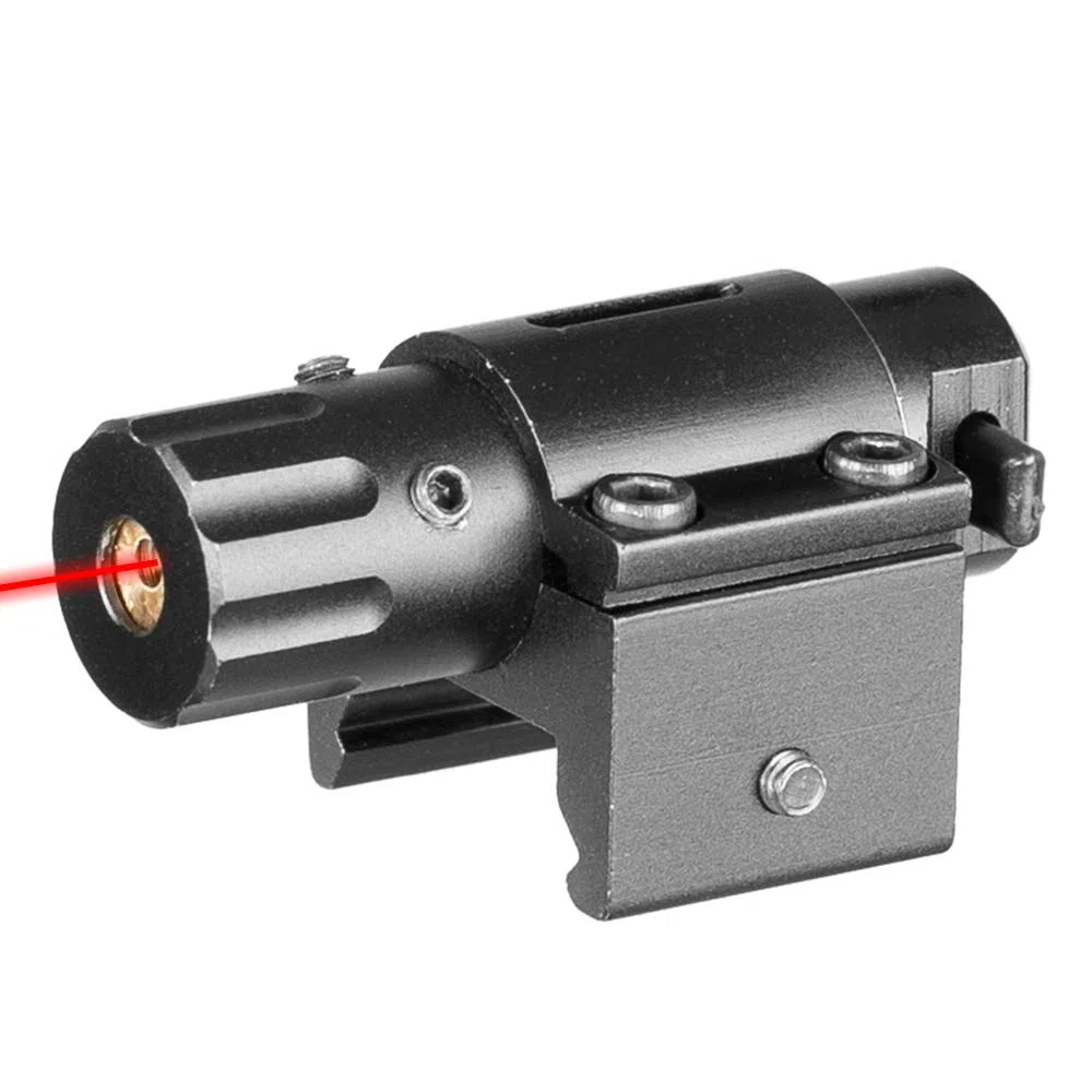 ACEXIER Chasse Mini Pistolet Laser Rouge Tactique pour Pistolets Weaver Mount Chasse Laser Vue Vert