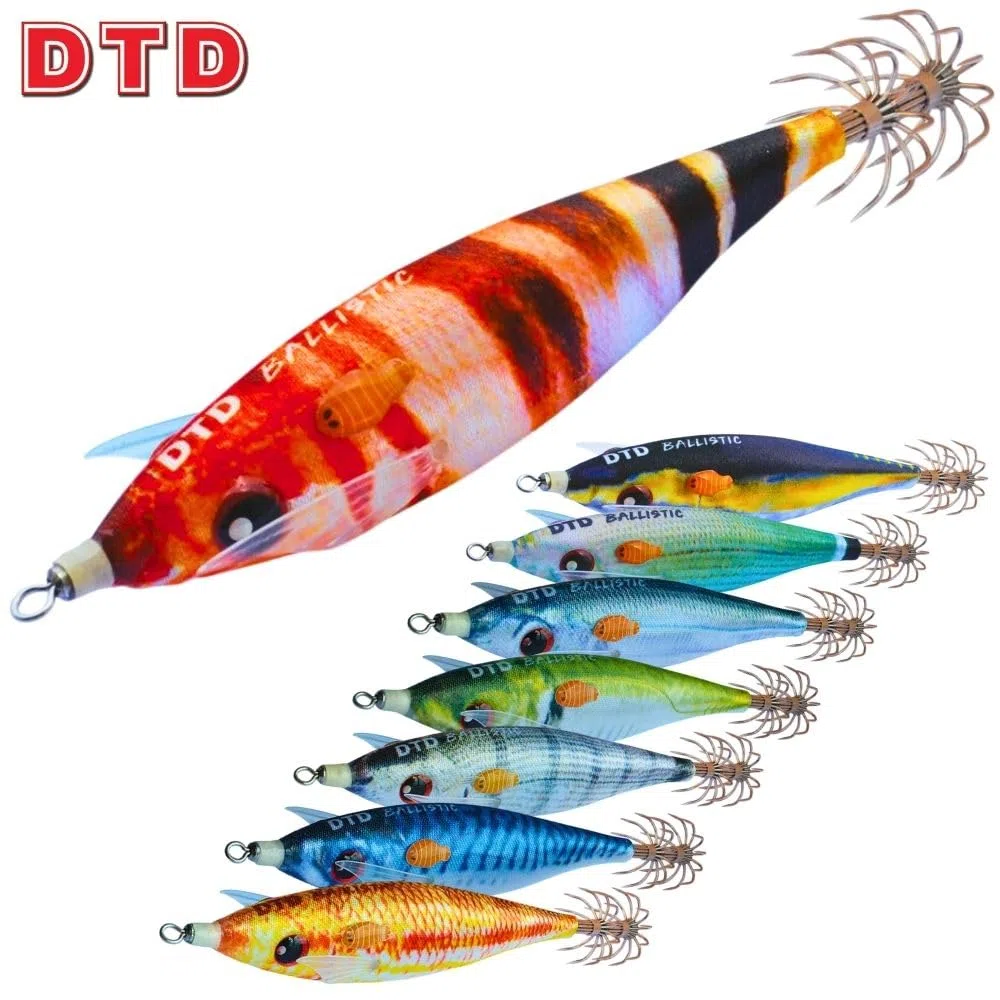 DTD Leurre lumineux pour pêche au calmar Ballistic Real Fish 3.0B