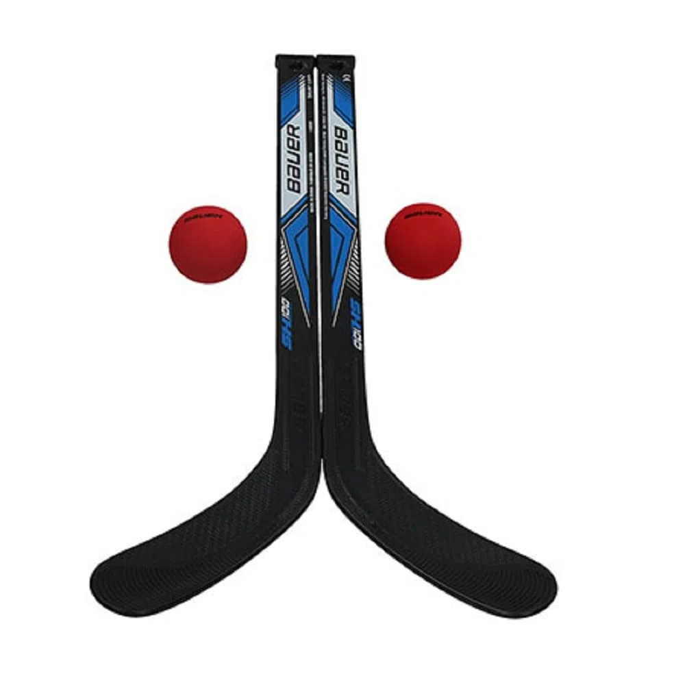 Bauer Nike Set de Mini Crosses de Hockey Noir