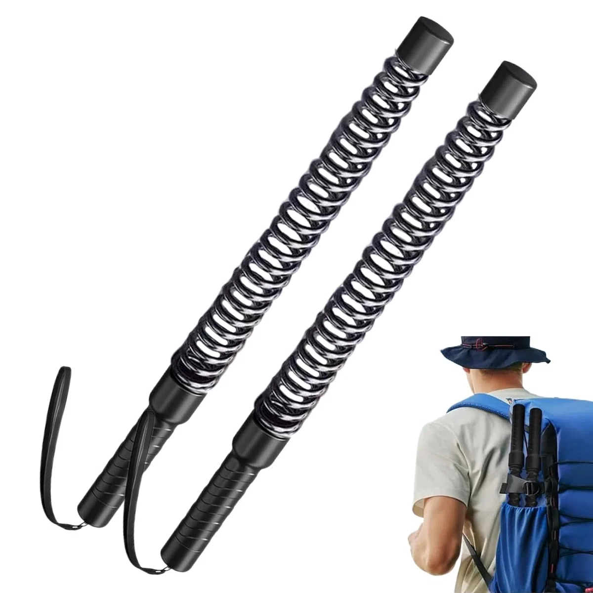 Lot de 2 cordes d'entraînement sans fil pour brûler les graisses - Pour MMA, callisthénie, gym, maison, extérieur, femmes et hommes