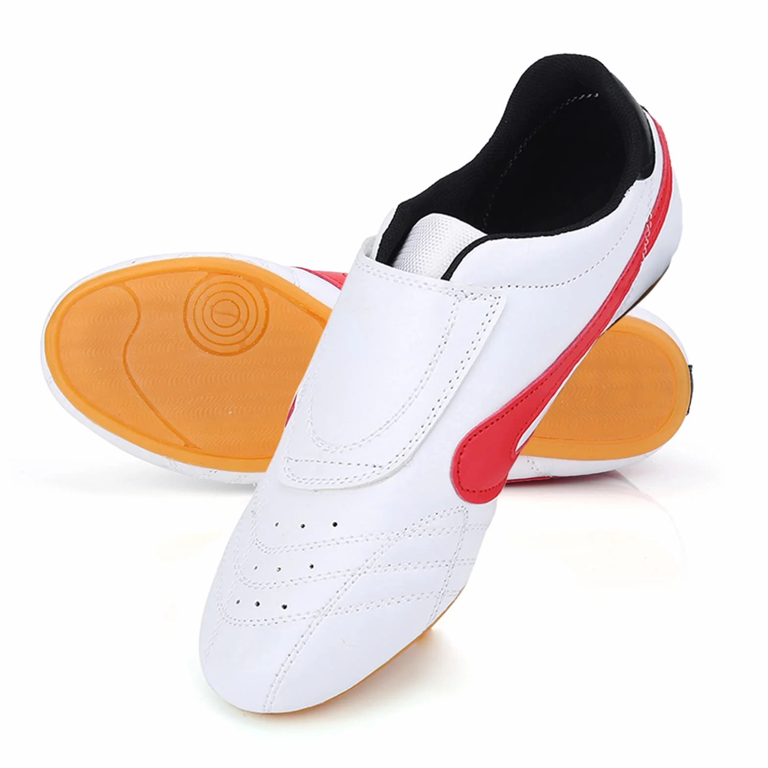 RiToEasysports Chaussures de Taekwondo, Unisexe Taekwondo Boxe Kung Fu Tai Chi Sport Gym Chaussures pour Enfants Adultes Chaud